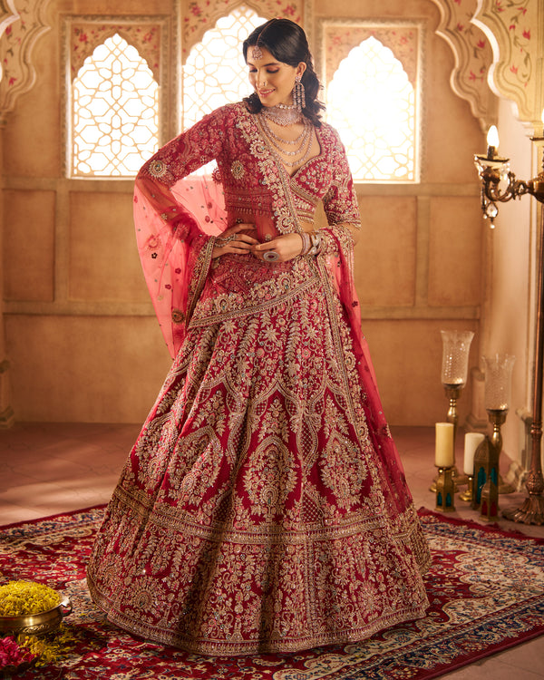Lehenga - Pink 1107